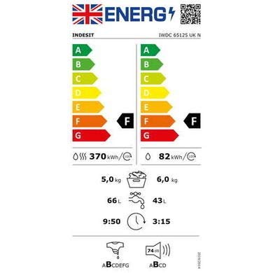 Indesit freistehend 6+5 kg
