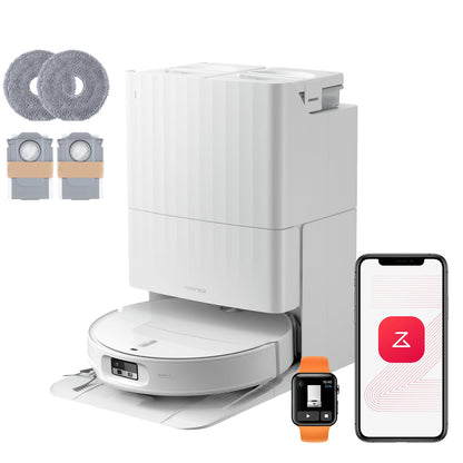 Roborock Qrevo Edge 2 Saugroboter mit Wischfunktion, 25.000 Pa Saugkraft
