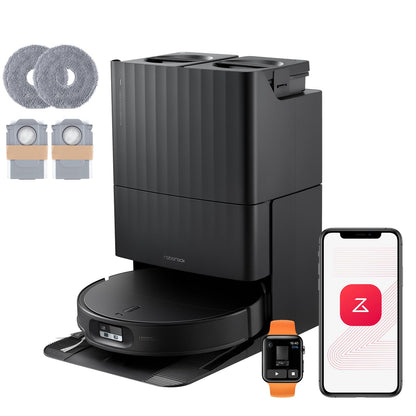 Roborock Qrevo Edge 2 Saugroboter mit Wischfunktion, 25.000 Pa Saugkraft