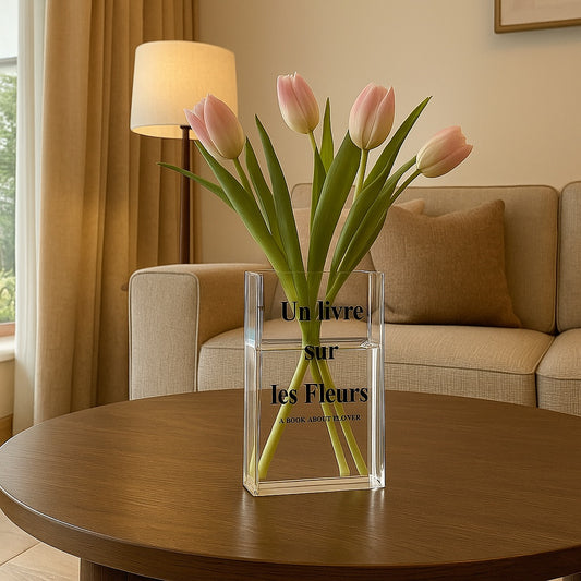 Kreative Buch-Vase