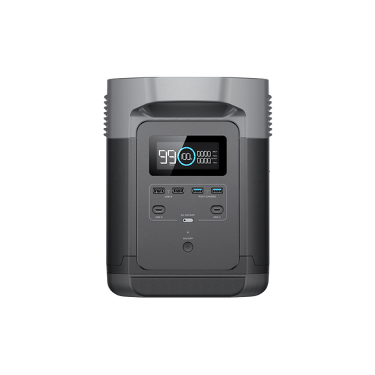 EcoFlow DELTA Tragbare Powerstation 1260Wh 1800W – 11 Geräte gleichzeitig