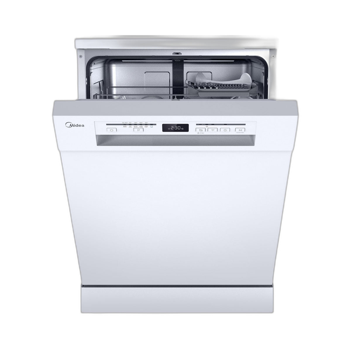 Midea Unterbau-Geschirrspüler 60 cm Einbauspülmaschine 14 Maßgedecke EEK C